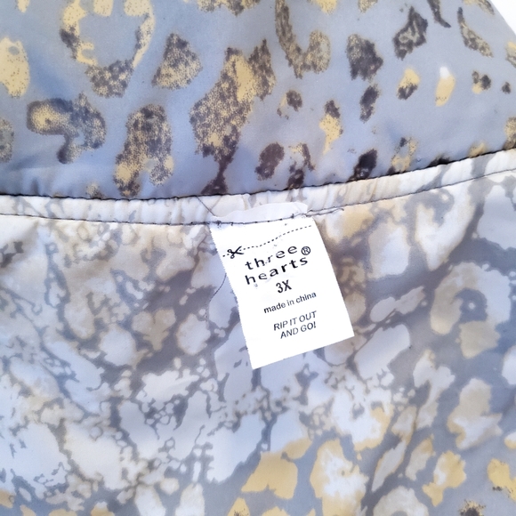 Gray reversible quilted vest - Picture 6 of 8